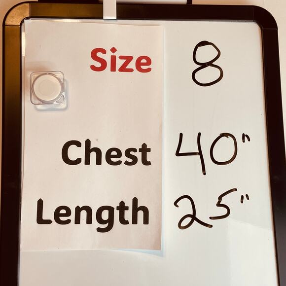 WHBM Aqua Blue Button Up Lightweight Drawstring Waist Bold Vivid Shirt Jacket 8 - Picture 11 of 12